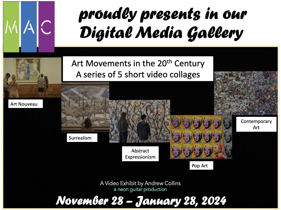 Art Movements in the 21st Century A Video Exhibit by Andrew Collins