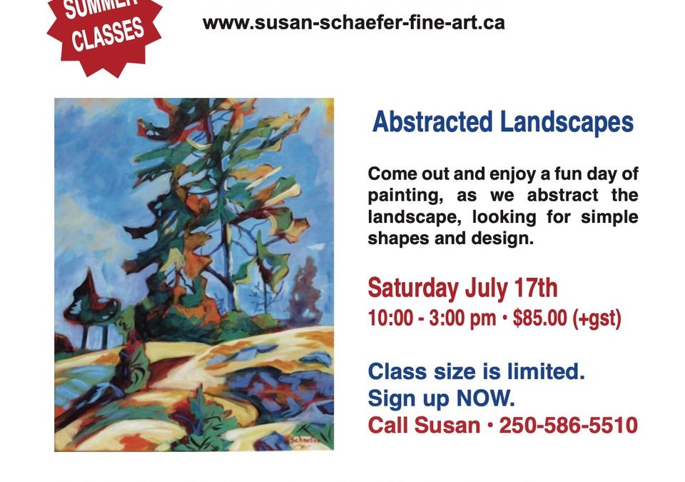 Acrylic Painting Classes with Susan Schaefer