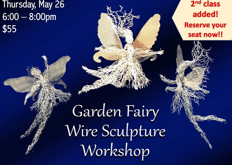 Garden Fairy Wire Sculpture Workshop