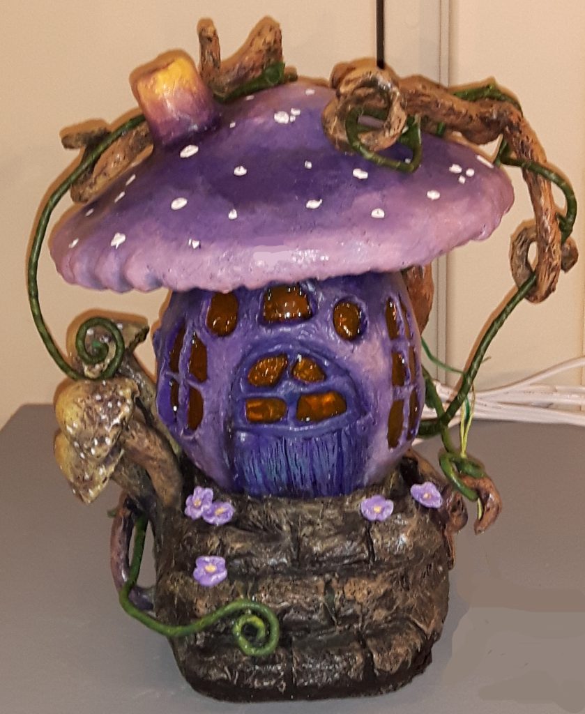 Purple Mushroom NiteLite - Lg