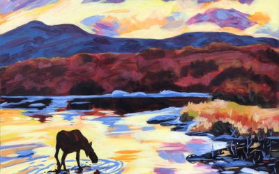 Watching the Sunset – Acrylic Painting Class with Susan Schaefer