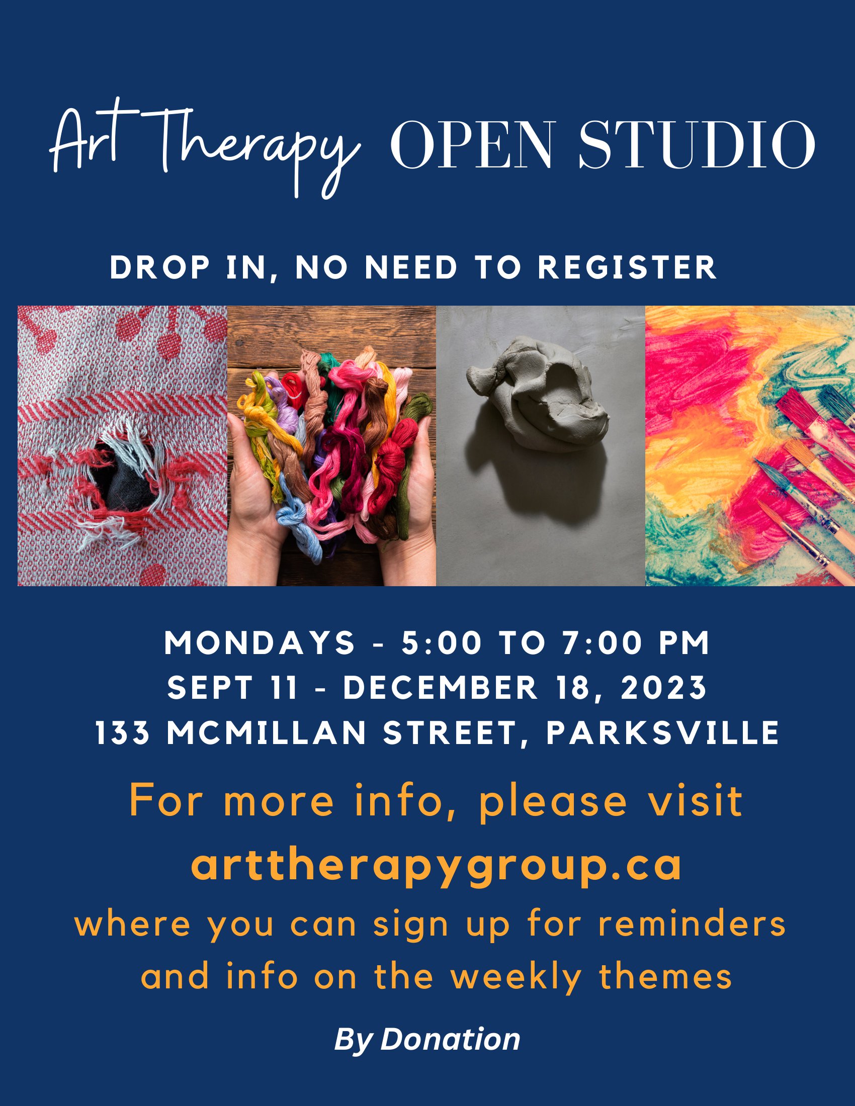 Art Therapy Open Studio (8.5 × 11 in)