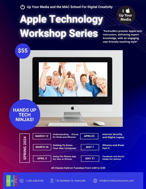 Apple Tech Workshops – Spring 2024