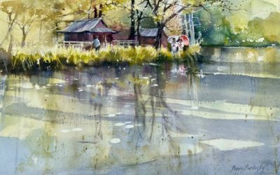 DATE ADDED -Art Gems – Watercolours with Peggy Burkosky: Streams & Ponds, Reflections & Foliage