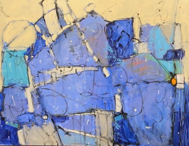 Art Gems: In the Beginning:  Abstract Acrylics with Dennis Brown
