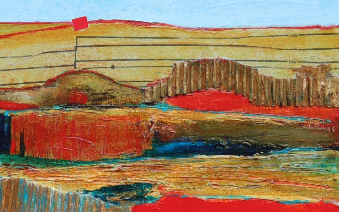 Art Gems: Layered Landscapes: Mixed Media with Patt Scrivener
