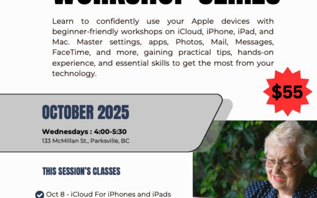 Apple Technology Workshops – 2025 Fall
