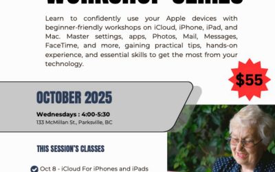 Apple Technology Workshops – 2025 Fall