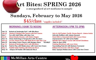 2026 Spring Art Bites Classes