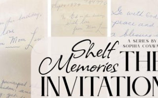 SHELF MEMORIES:  The Invitation Interactive Photography Exhibition by SOPHIA CONWAY