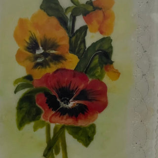 Penny Marshall - Card-  Pansies -  - Card - McMillan Arts Centre & MAC Box Office