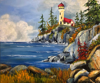 Lookout -  - Acrylic on canvas - McMillan Arts Centre & MAC Box Office
