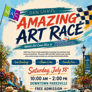 AMAZING ART RACE, JULY 18, 2026:    ARTIST REGISTRATIONS