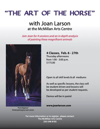 The Art of the Horse, Class with Joan Larson -  -  - McMillan Arts Centre & MAC Box Office