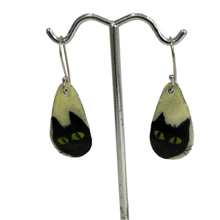 Gina Shear - Earrings - Black Cat -  - Jewellery - McMillan Arts Centre & MAC Box Office