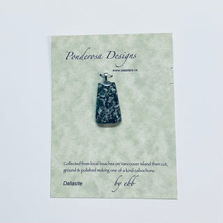 Elaine Bohm - Pendant - Dallasite - 20" chain included -  - Jewellery - McMillan Arts Centre & MAC Box Office