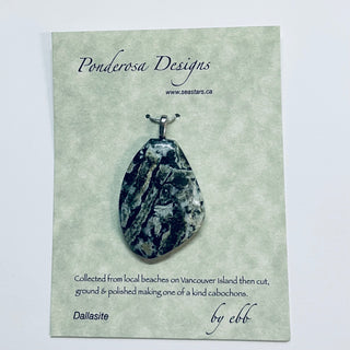 Elaine Bohm - Pendant - Dallasite - 20" chain included -  - Jewellery - McMillan Arts Centre & MAC Box Office