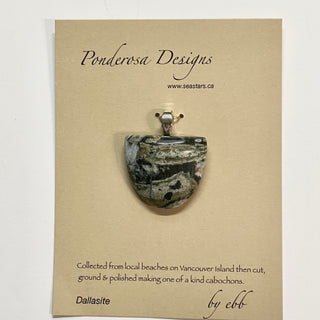 Elaine Bohm - Pendant - Dallasite - 20" chain included -  - Jewellery - McMillan Arts Centre & MAC Box Office
