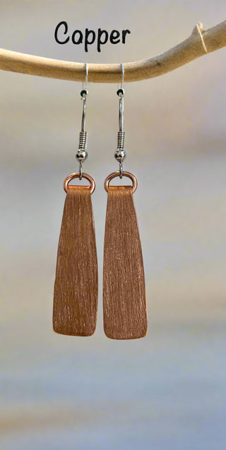 Elaine Bohm - Earrings - Copper  - Surgical Steel Ear Wire -  - Jewellery - McMillan Arts Centre & MAC Box Office
