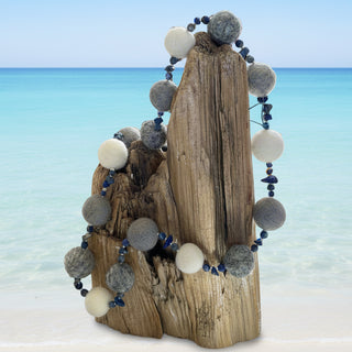 Lynn Orriss - Necklace - Felted Balls - 15" long -  - Jewellery - McMillan Arts Centre & MAC Box Office
