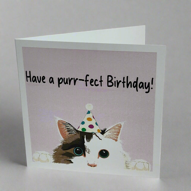 Sandra Russell - Card - "Have a purr-fect Birthday" -  - Card - McMillan Arts Centre & MAC Box Office
