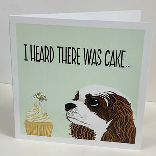 Sandra Russell - Card - "I heard there was cake" -  - Card - McMillan Arts Centre & MAC Box Office