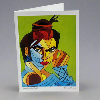 Rosemary Fontenla - Card - "Marcella, Milan Model" -  - Card - McMillan Arts Centre & MAC Box Office