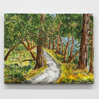 Adina Marie Barugolo - Acrylic Painting - "Follow Your Path" 18" x 20" -  - Acrylic - McMillan Arts Centre & MAC Box Office