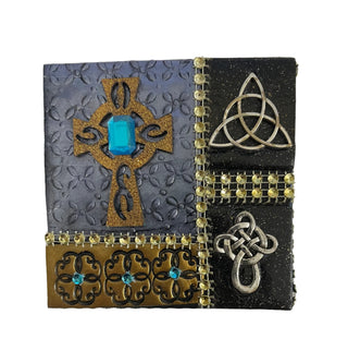 Bernice Pollock - Wood - Embellished box - hinged - 3.5" x 3.5" -  - Wood Art - McMillan Arts Centre & MAC Box Office