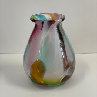 Cinderella Glass - Abstract Vase -4.5" tall -  - Glass Art - McMillan Arts Centre & MAC Box Office