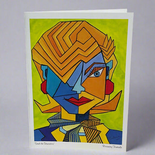 Rosemary Fontenla - Card - "Sandi the Stewartess" -  - Card - McMillan Arts Centre & MAC Box Office