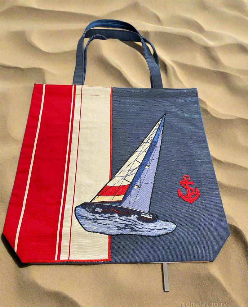 Dorothy Lupul - Tote bag - 16" x 16" -  - Textile Art - McMillan Arts Centre & MAC Box Office