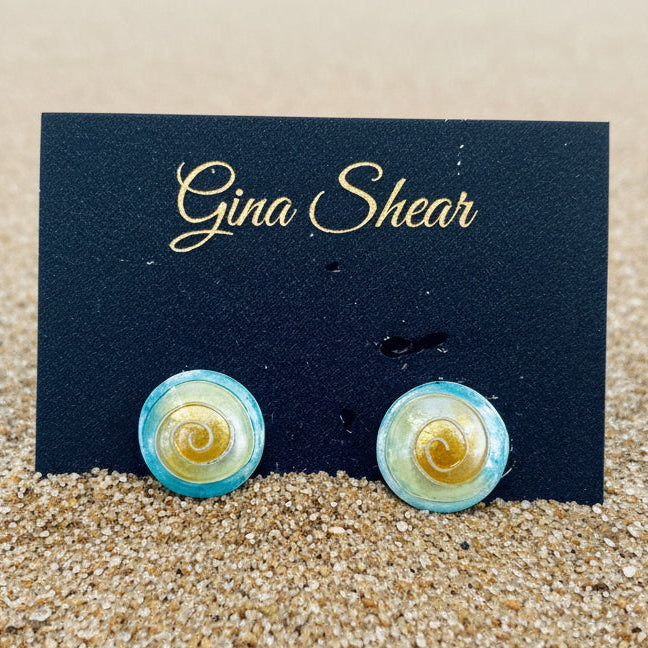 Gina Shear - Earrings - Stud with sterling silver posts -  - Jewellery - McMillan Arts Centre & MAC Box Office
