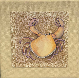 Margaret Bremner -Painting -  Feeling Crabby Today -  - Zentangle - McMillan Arts Centre & MAC Box Office