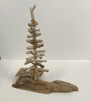 Wes Robertson - Driftwood Tree - 6" -  -  - McMillan Arts Centre & MAC Box Office