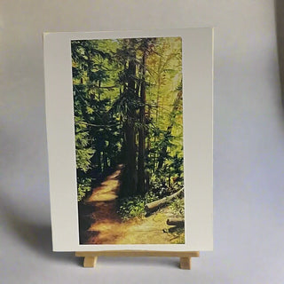 Margery Blom - Card - Heritage Forest -  - Card - McMillan Arts Centre & MAC Box Office