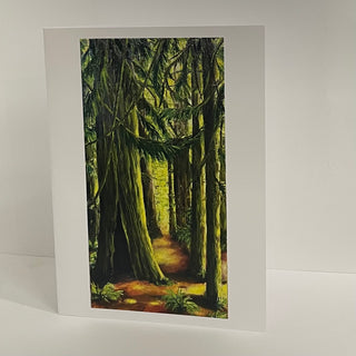 Margery Blom - Card - Cathedral Grove -  - Card - McMillan Arts Centre & MAC Box Office