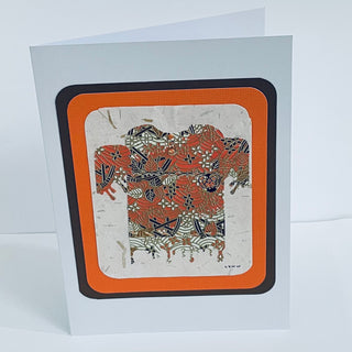 Lynn Orriss - Card -Collage - Kimono -  - Card - McMillan Arts Centre & MAC Box Office