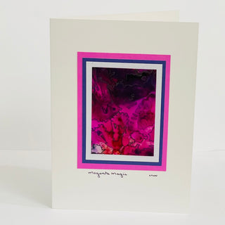 Lynn Orriss - Card - Magenta Magic -  - Card - McMillan Arts Centre & MAC Box Office