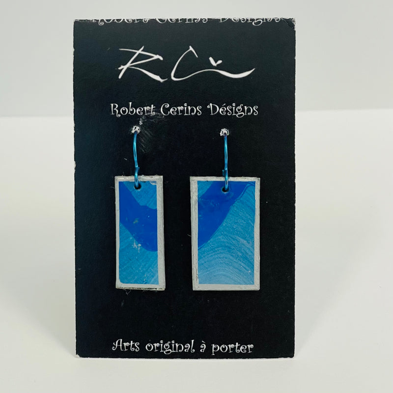 Robert Cerins - Earrings - Blue -  - Jewellery - McMillan Arts Centre & MAC Box Office