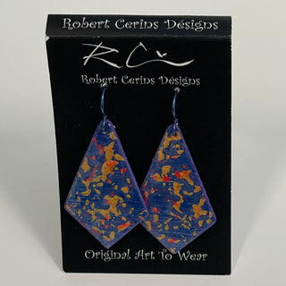 Robert Cerins - Earrings - Blue -  - Jewellery - McMillan Arts Centre & MAC Box Office