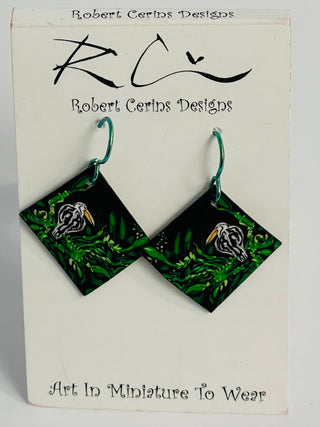 Robert Cerins - Earrings - Diamond - Bird -  - Jewellery - McMillan Arts Centre & MAC Box Office