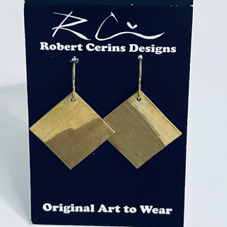 Robert Cerins - Earrings - Metallic gold -  -  - McMillan Arts Centre & MAC Box Office