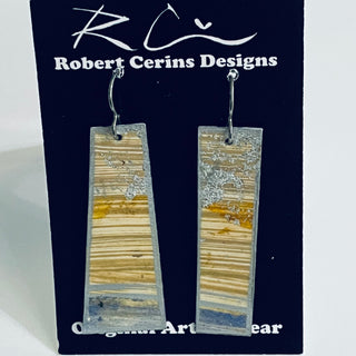Robert Cerins - Earrings - Metallic Gold and Silver -  - Jewellery - McMillan Arts Centre & MAC Box Office