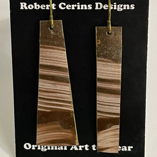 Robert Cerins - Earrings - Metallic Brown -  - Jewellery - McMillan Arts Centre & MAC Box Office