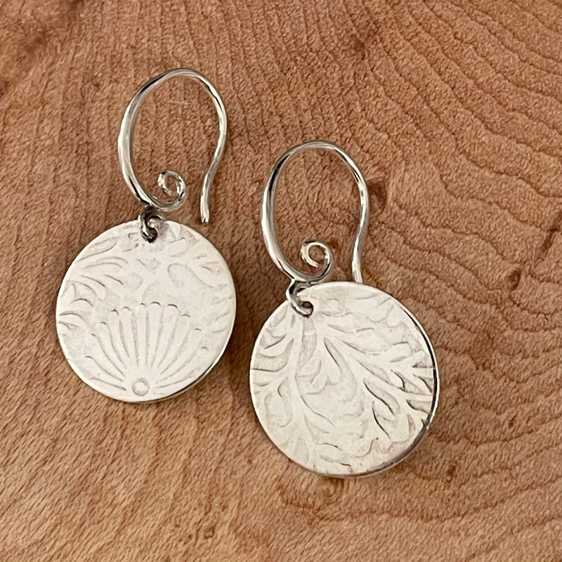 Laurie A. McDonald - Earrings - Sterling Silver - Small Circles -  - Jewellery - McMillan Arts Centre & MAC Box Office