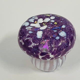 Cinderellas Glass - Glass - Mushroom - Purple -  - Glass - McMillan Arts Centre & MAC Box Office