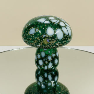 Cinderellas Glass - Glass - Mushroom - Green -  - Glass - McMillan Arts Centre & MAC Box Office
