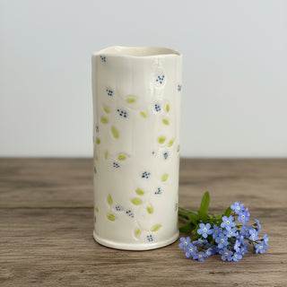 Claire Olivier - Pottery - Porcelain Vase - 5.5" tall -  - Pottery - McMillan Arts Centre & MAC Box Office