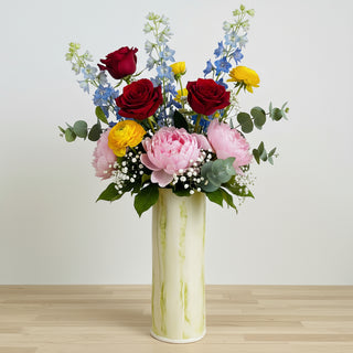 Claire Olivier - Pottery - Porcelain Vase - 7.75" tall -  - Pottery - McMillan Arts Centre & MAC Box Office